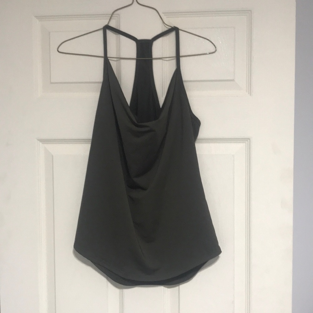 COPY - Fabletics s cowl neck top small NWOT